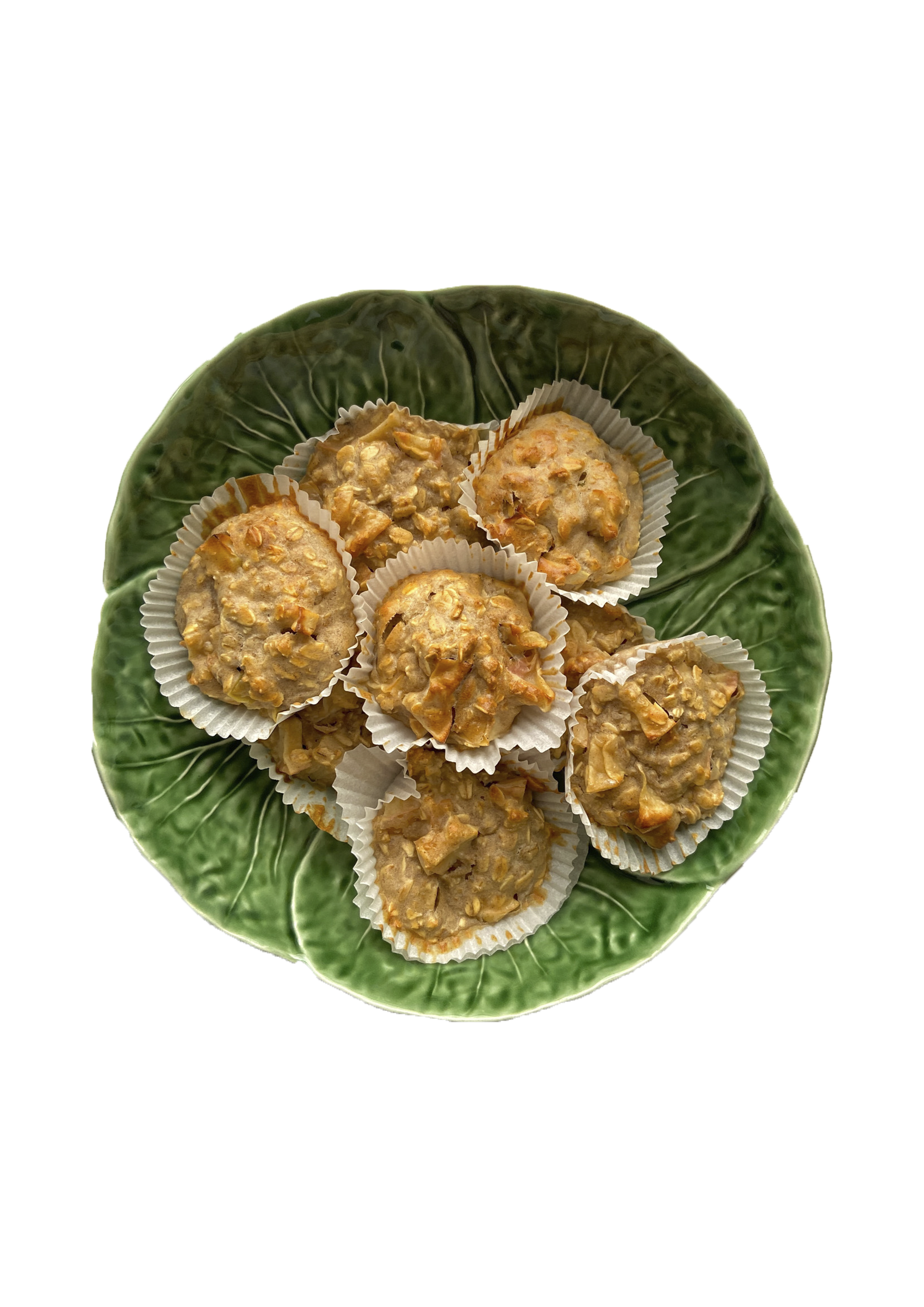morgenmad muffins med aebler og kanel